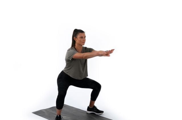 Learn how to do a sumo squat using GMHBA resources