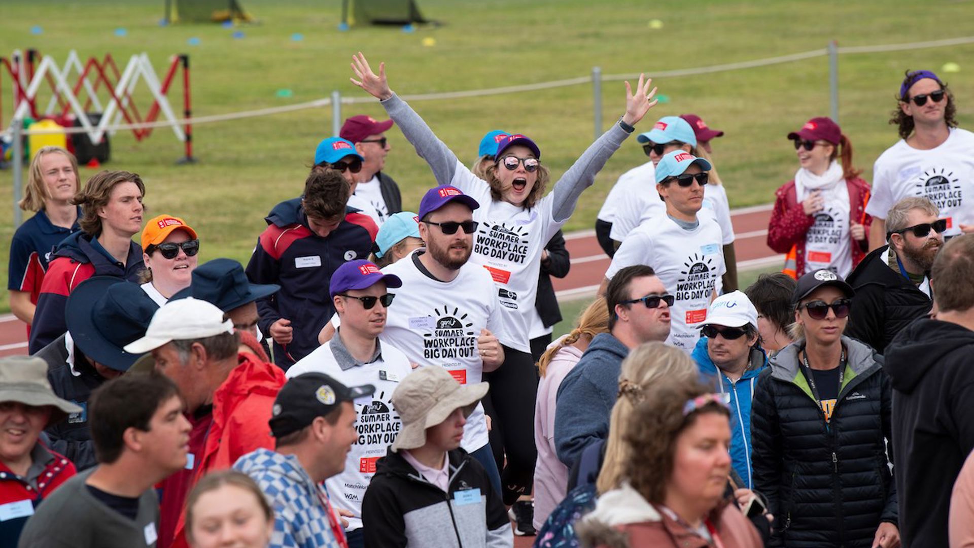 GMHBA employees at Genu U Big Day Out 2019