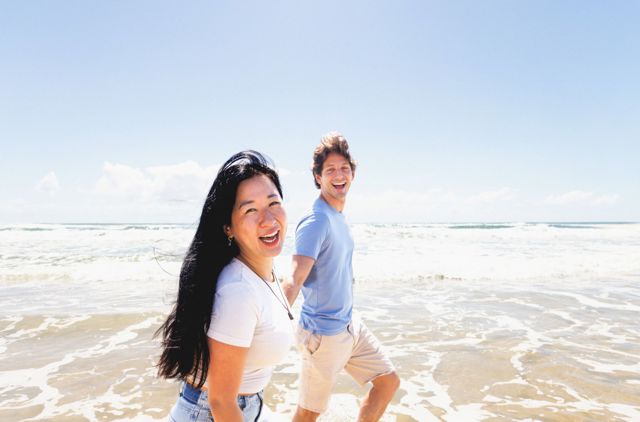 Young Couple enjoying life in Geelong