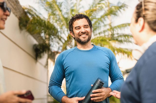 35 year old male GMHBA member taking part in Healthy Weight For Life program